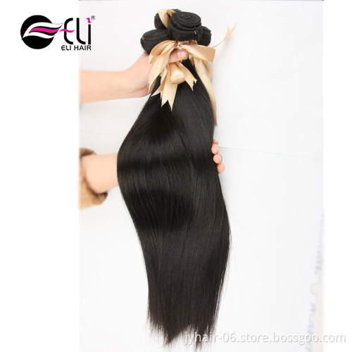 Human Hair Extension Full Cuticlle Natural Hair salt and pepper human hair extensions